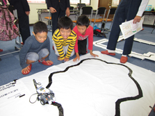 ロボット体験教室の写真