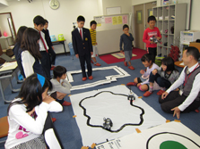 ロボット体験教室の写真