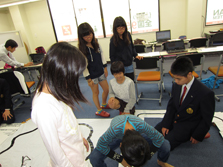 ロボット体験教室の写真