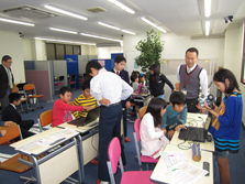 ロボット体験教室の写真