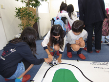 ロボット体験教室の写真