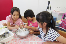 アイスクリームを作ってみよう実験教室の写真